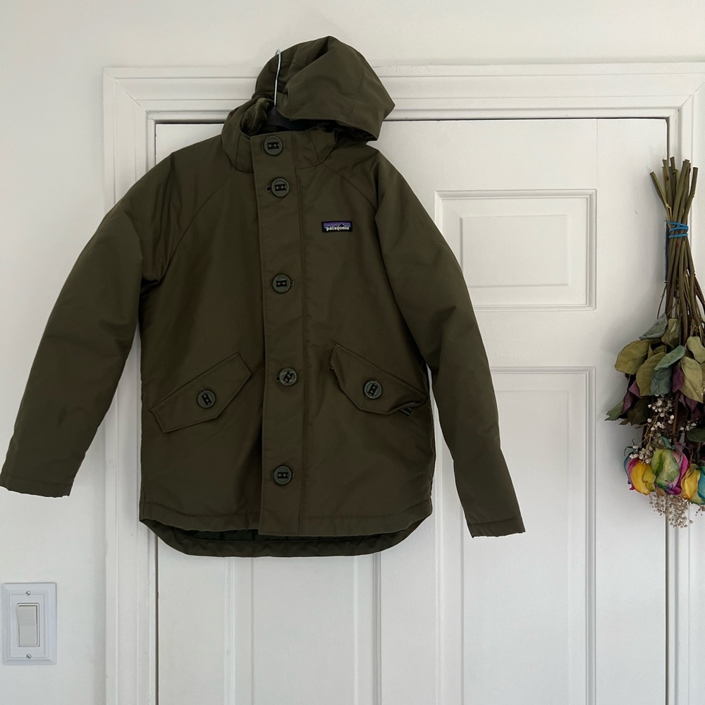 Patagonia Kids Lined Parka size Medium 8/10